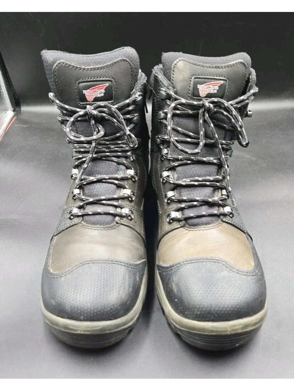 Red Wing Tradesman 6” Zip Waterproof Composite Safety Toe Boots Mens 12 EE 6617